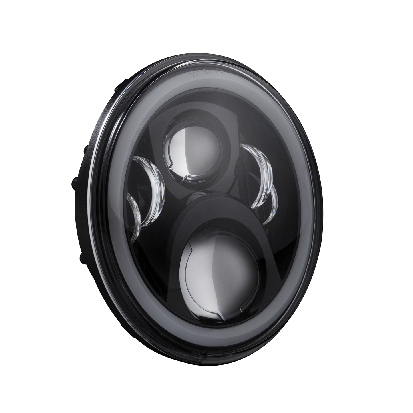 ProGLOW™ 7" Motorcycle LED Headlight with Color Changing Halo