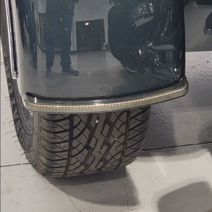 Auxiliary Run & Turn Forward Facing LED Fender Lights for TriGlide