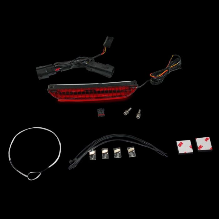 Auxiliary Run & Brake Light Bar for Air Wing Detachables or Two Up Luggage Rack