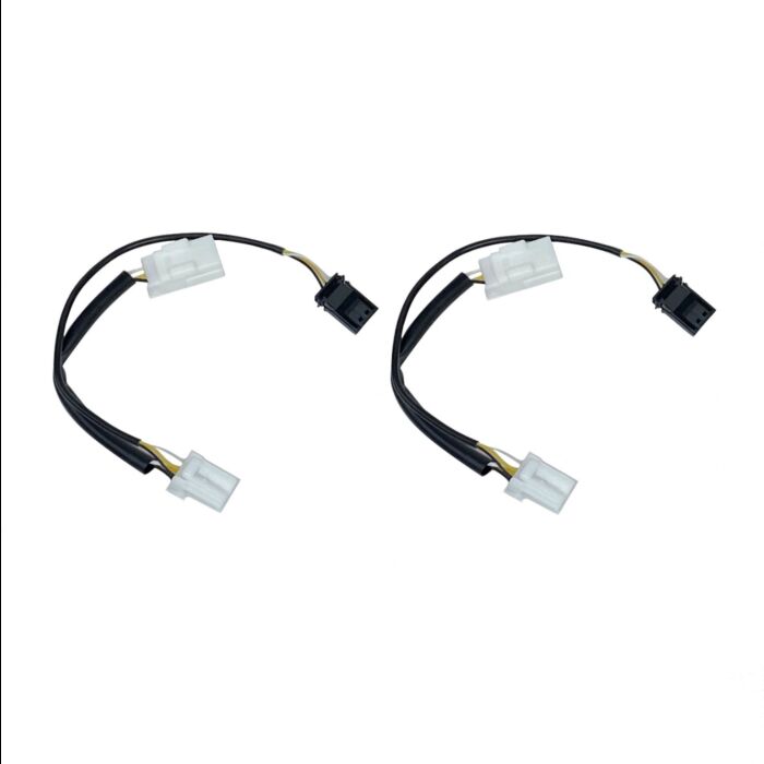 Run/Turn Signal Front Accessory Adapters for 12-17 Dyna Motorcycles