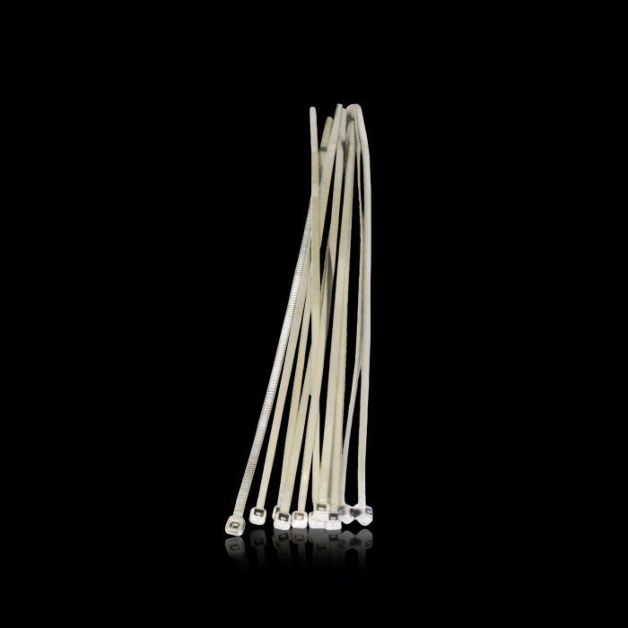 8 Inch CHROME ZIP TIES