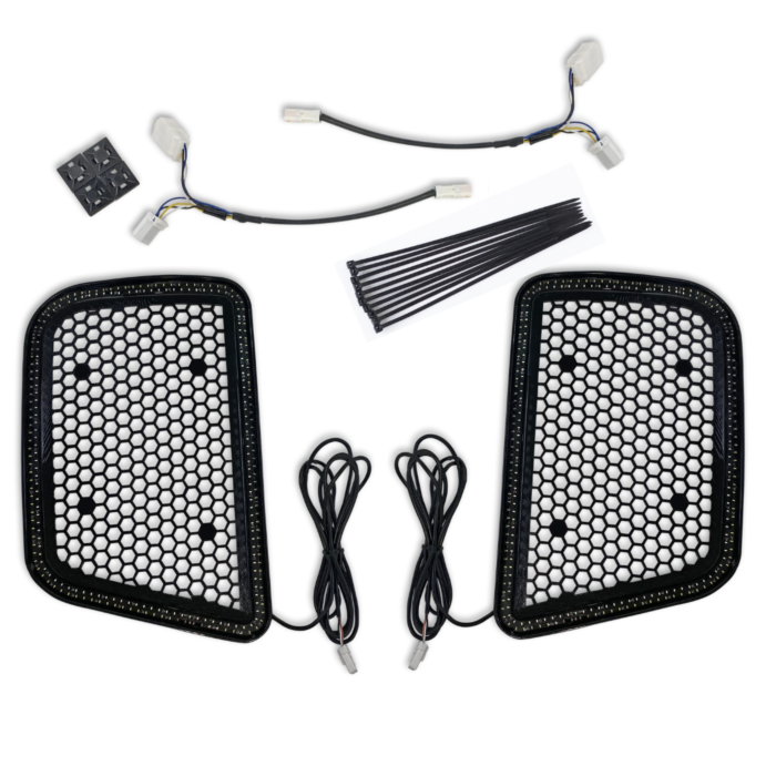 Auxiliary LED Lower Fairing Lights for 2006-2013 Touring