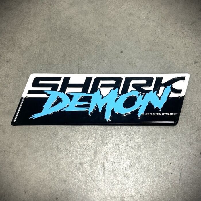 Shark Demon® Metal Garage Sign