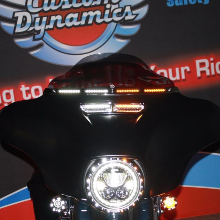 LED Windshield Trim for 1996-2005 Harley-Davidson Batwing Fairing