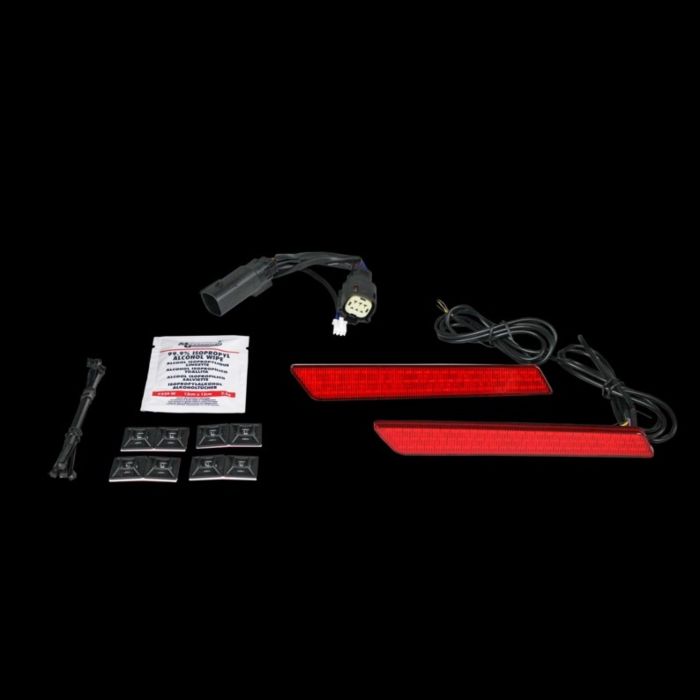 Saddlebag Latch Auxiliary LED Reflector Replacement for 2010-2013 FLHX & FLTRX