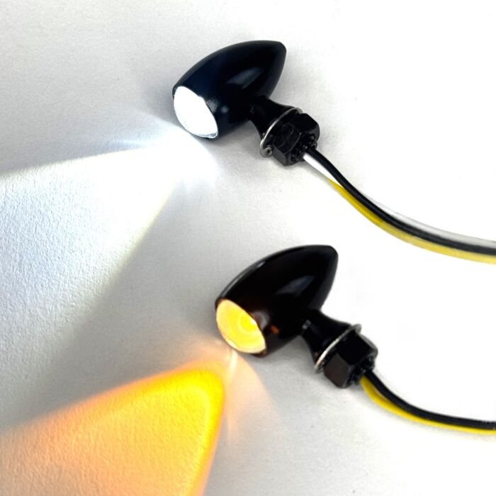 Custom Dynamics' Micro Bullet LED Motorcycle Turn Signals – Custom