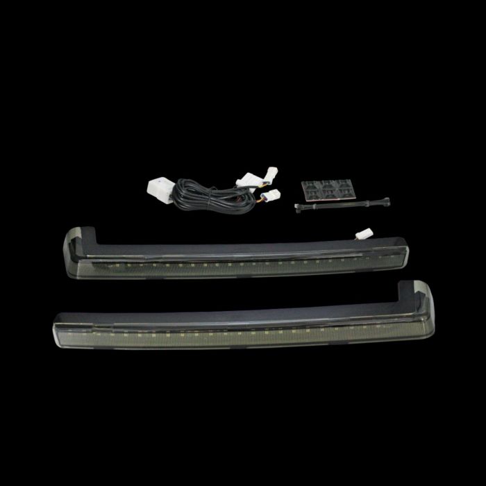Auxiliary Run, Brake & Turn LED Side Arm Lights for 2006-2013 Tour-Pak® Trunk