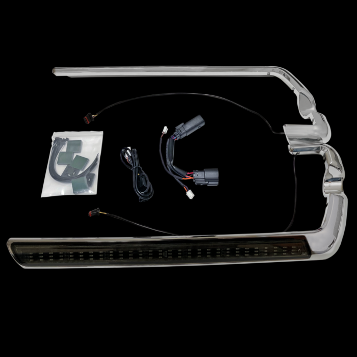 Auxiliary Run, Brake & Turn Saddlebag Side Marker LED Light Bars