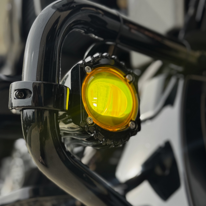 Shark Demon® LED Fog Lights for 2023-2025 Touring w/ Soft Switch Integration