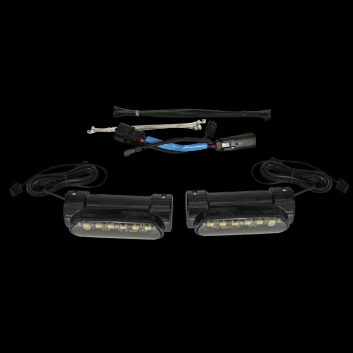 Crash Bar Lights with Auxiliary Run & Turn Signals for 2010-2013 FLHX & FLTRX