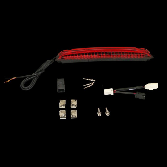 Auxiliary Run & Brake Air Wing Luggage Rack Light Bar for Harley-Davidson® Motorcycles