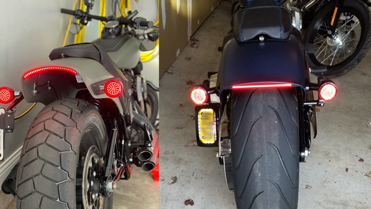 Stay Safe & Visible: Lighting for Softail, Dyna & Sportster