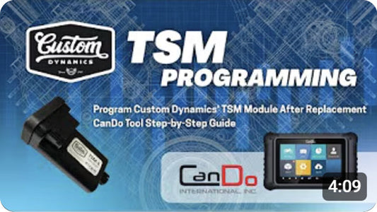 How to Program a TSM Module After Harley Replacement | Simple CanDo...