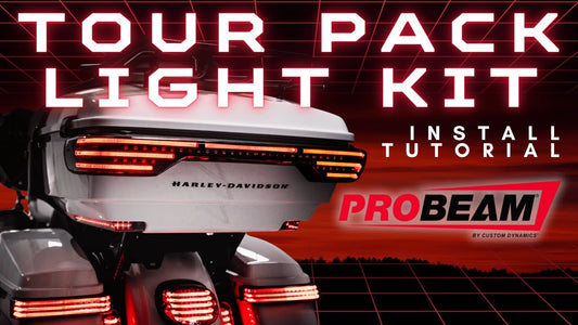 How to Install LED Trunk Light Kit on Harley-Davidson® Tour-Pak® | Step-...