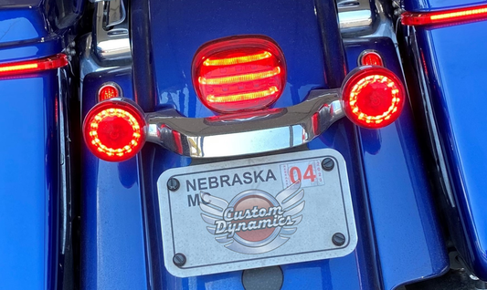Add-On Motorcycle Brake Lights Increase Rear Visibility
