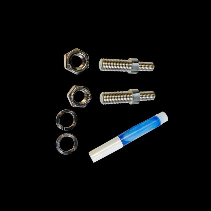 LED Mirror Adapters (M8 x 1.25 to M10-1.25; R&L) - Pair Fits: Yamaha & Ducati