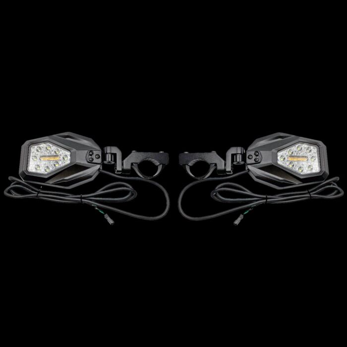 SXS Mirror with LED Run Light & Sequential Turn Signal