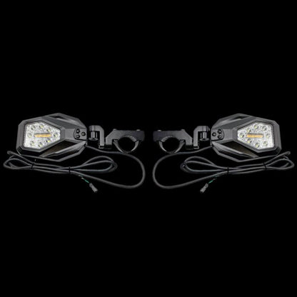 SXS Mirror with LED Run Light & Sequential Turn Signal