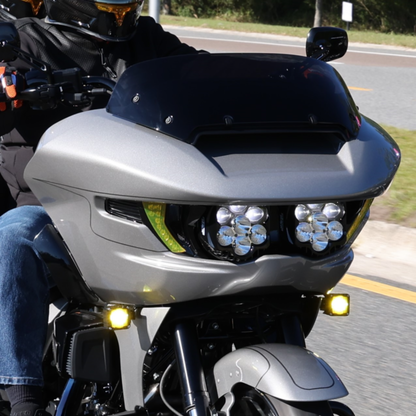 Shark Demon® 2 LED Lighting Kits for 23-26 Road Glide - Headlight & Fog Lamp Upgrades