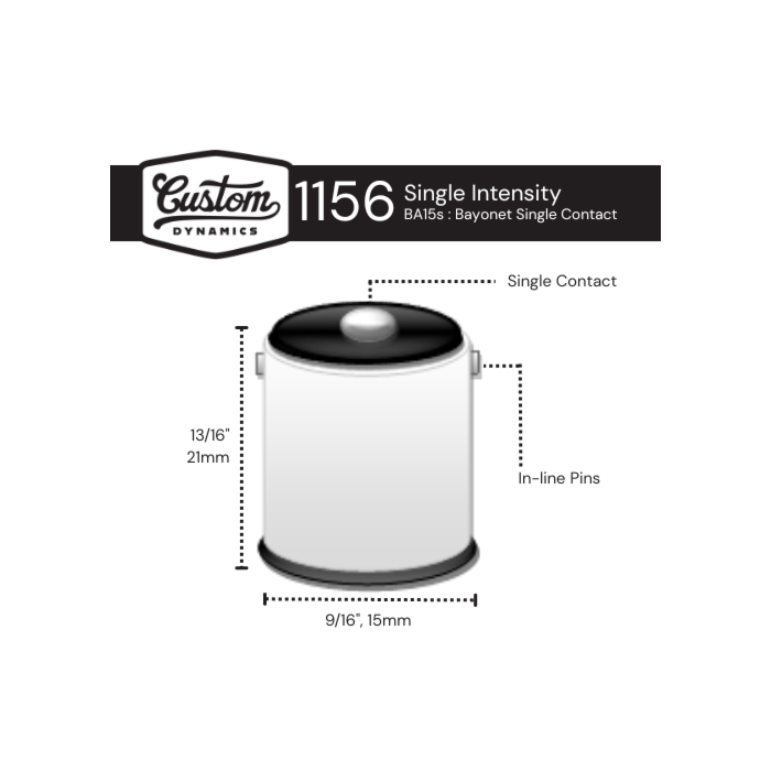 ProBEAM® Bullet Ringz™ 1156 Rear LED Turn Signals