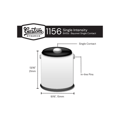 ProBEAM® Bullet Ringz™ 1156 Rear LED Turn Signals