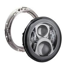 Custom Dynamics® 7" White LED Halo Headlight for 94-13 Harley-Davidson®