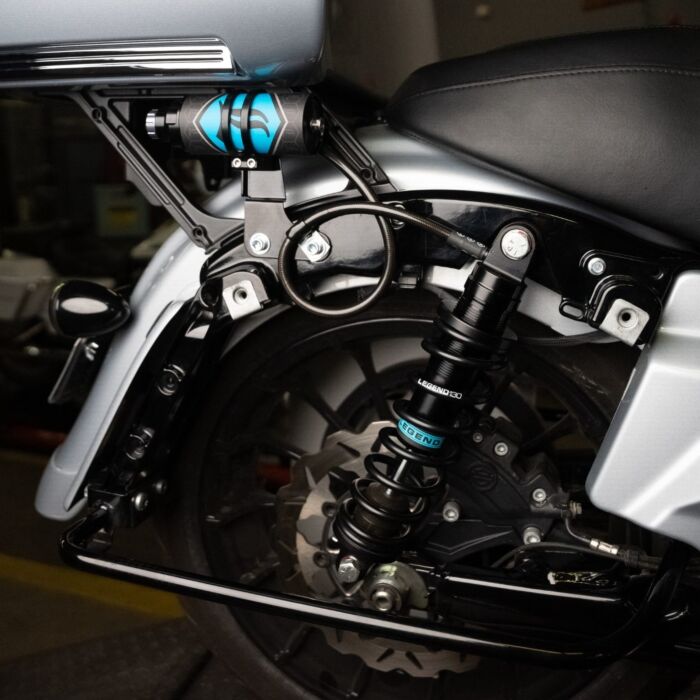 REVO-ARC 13" Remote Reservoir Suspension for 14-26 FLH/FLT Harley Touring