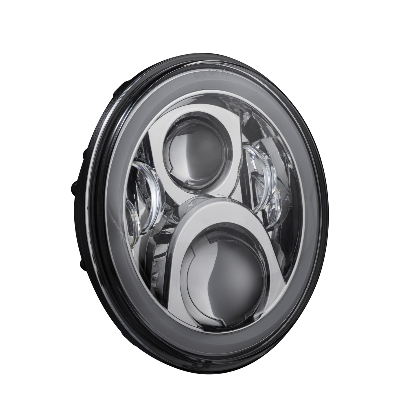 ProGLOW™ 7" Motorcycle LED Headlight with Color Changing Halo