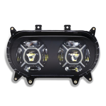 Double-X LED Headlight for Rushmore Road Glide Motorcycles