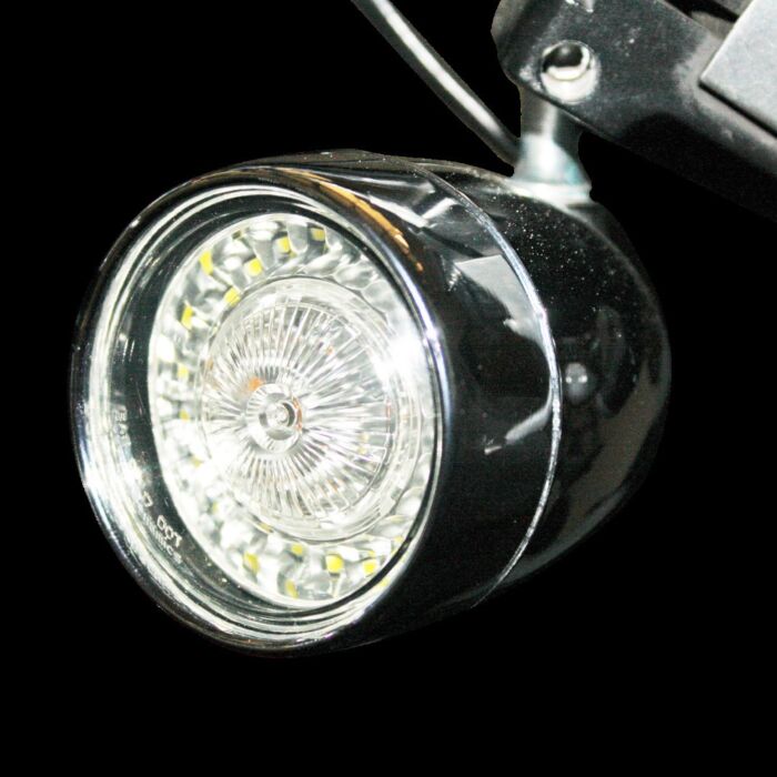 ProBEAM® Amber/White Front LED Bullet Turn Signals with Choice of Lens