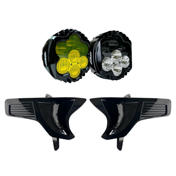 Shark Demon® 2 LED Lighting Kits for 23-26 Road Glide - Headlight & Fog Lamp Upgrades