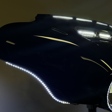 Dual Color Amber/White LED Universal Fairing Strips