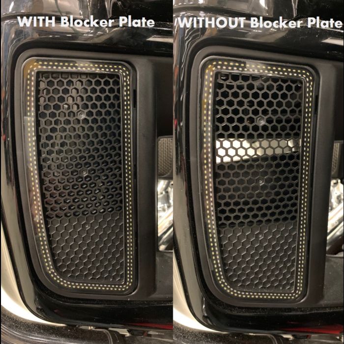 Lower Fairing Solid Blocker Plates