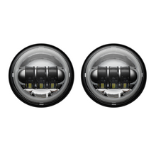 Custom Dynamics® 4.5" Motorcycle LED Passing Lamps with White Halo
