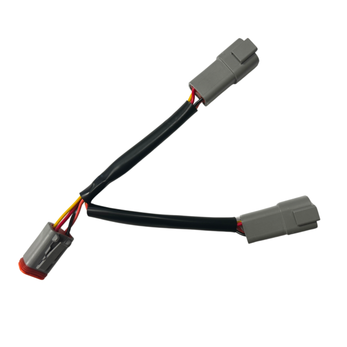 P&A Dual-Accessory Cable for 1994-2013 Touring and Trike Motorcycles