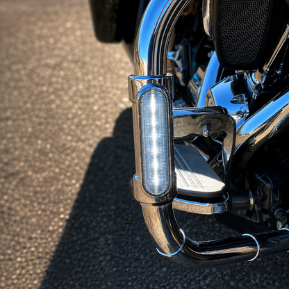 Crash Bar Lights with Auxiliary Run & Turn Signals for 2010-2013 FLHX & FLTRX