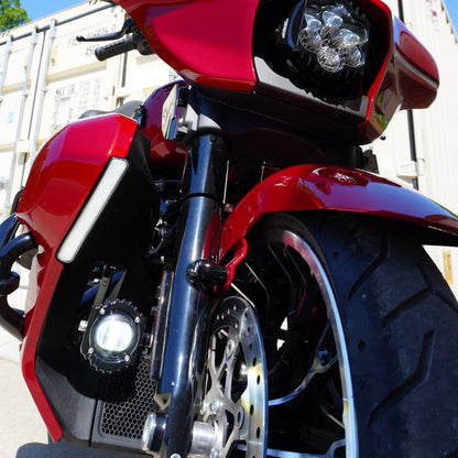Shark Demon® LED Fog Lights for 2026 Harley Touring w/ Soft Switch Integration