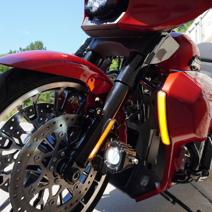 Lower Fairing Diffused LED Lights with Run & Turn Signal