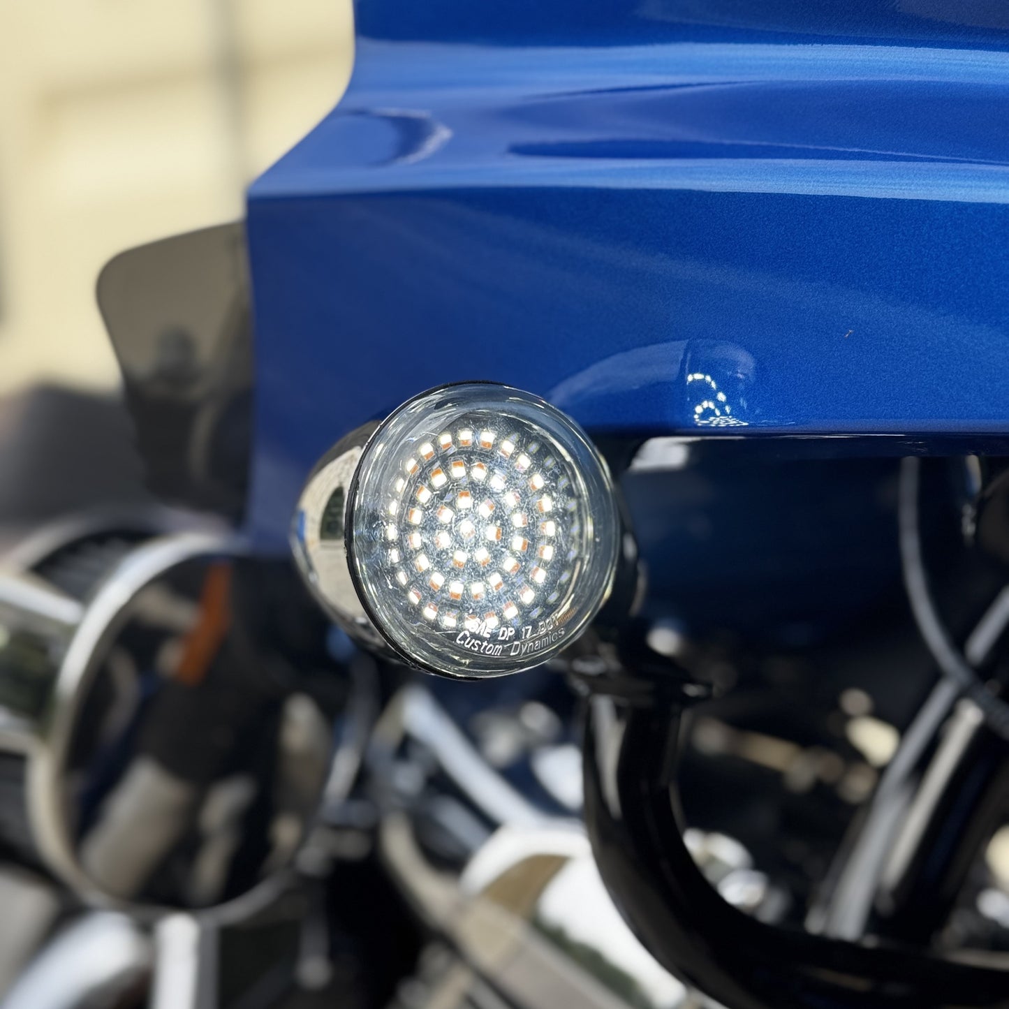 Genesis® 4 Switchback LED Turn Signal Inserts for 2025-2026 Softail Motorcycles