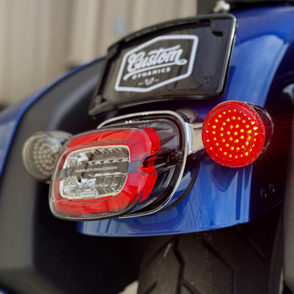 Genesis® 4 Rear LED Turn Signal Inserts for 2025-2026 Softail & Limited Motorcycles