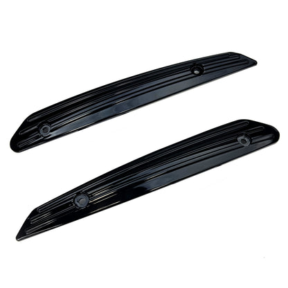 Blackout Aluminum Road Glide Windshield Trim