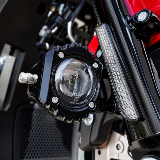 Shark Demon® LED Fog Lights for 2026 Harley Touring w/ Soft Switch Integration