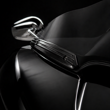 Blackout Aluminum Road Glide Windshield Trim