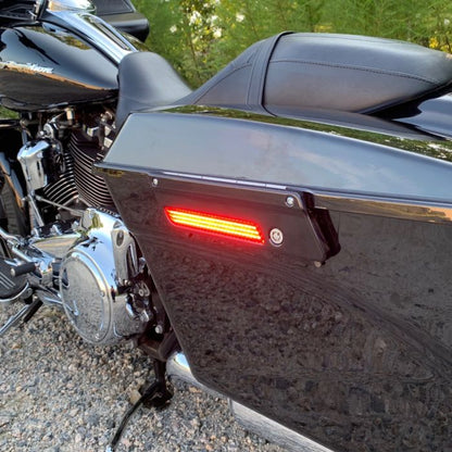 Saddlebag Latch Auxiliary LED Reflector Replacement for 2009-2013 FLHXSE FLTRXSE & FLHRSE