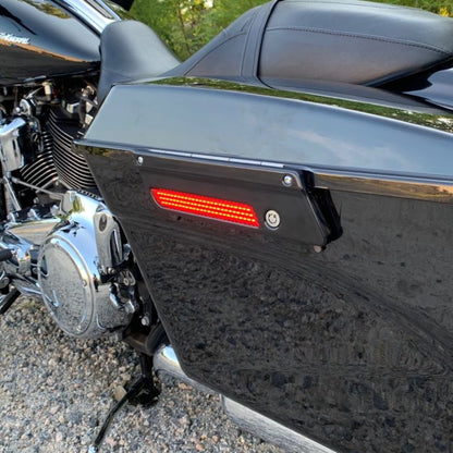 BCM4 Saddlebag Latch Auxiliary LED Reflector Replacement for Harley-Davidson® Motorcycles
