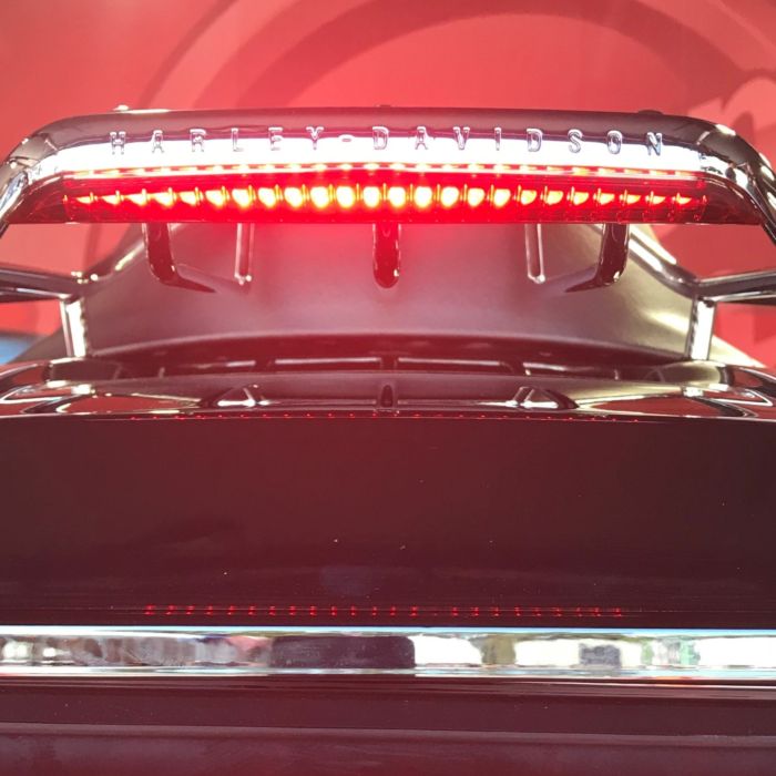 Auxiliary Run & Brake Air Wing Luggage Rack Light Bar for Harley-Davidson® Motorcycles