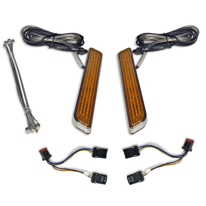 Run/Turn Auxiliary LED Fork Lightz™ for 2014-2026 Harley-Davidson® Touring & TriGlide