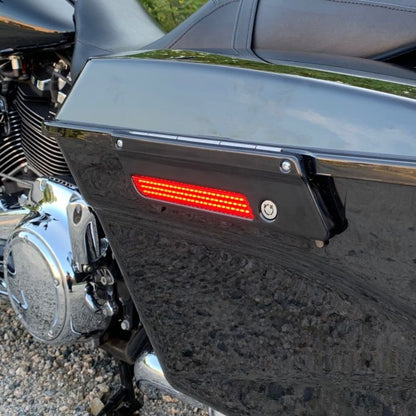 Saddlebag Latch Auxiliary LED Reflector Replacement for 2010-2013 FLHX & FLTRX