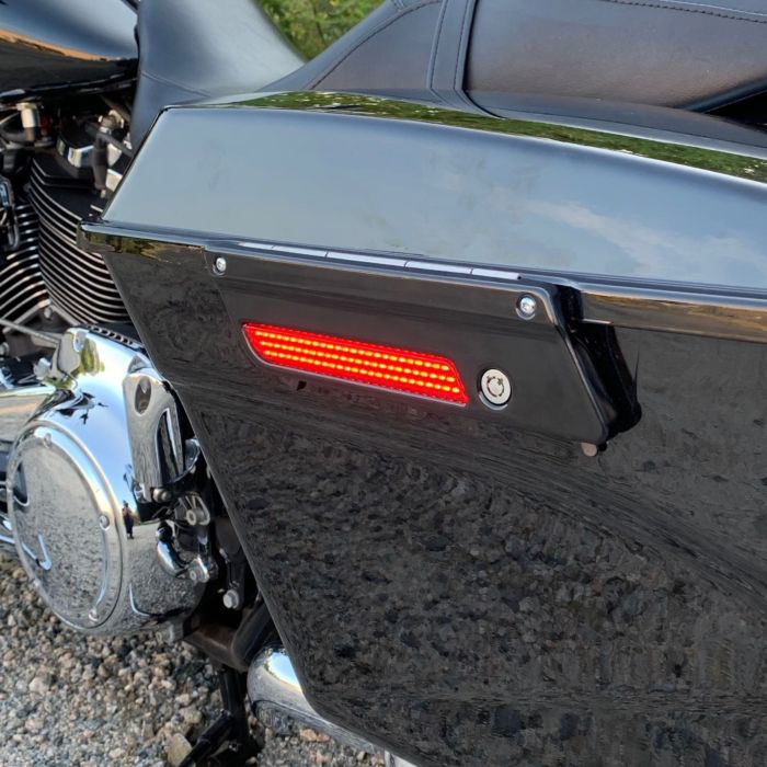 Saddlebag Latch Auxiliary LED Reflector Replacement for 1997-2013 Harley-Davidson® Motorcycles