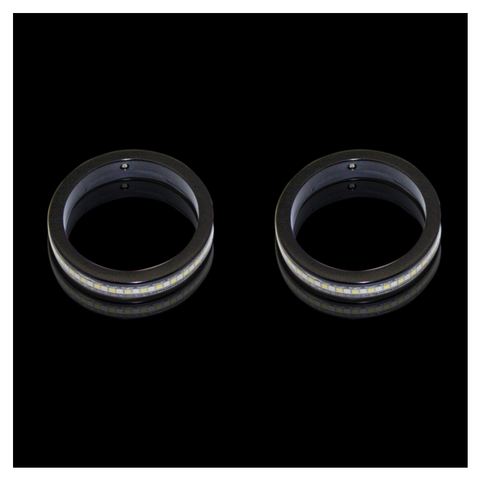 Amber/White LED Fork Wrap Arounds™ Auxiliary Turn Signals